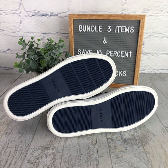 Vince Blair Platform Slip On Sneaker Blue/Black - Picture 3 of 8